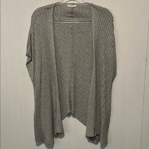 Maurice's Gray Women's Sleeveless Cardigan
